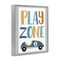 Stupell Industries Play Zone Racecar Framed Giclee, design by Susan Ball